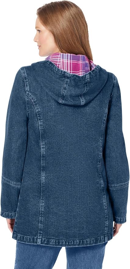 Medium Stonewash Plaid