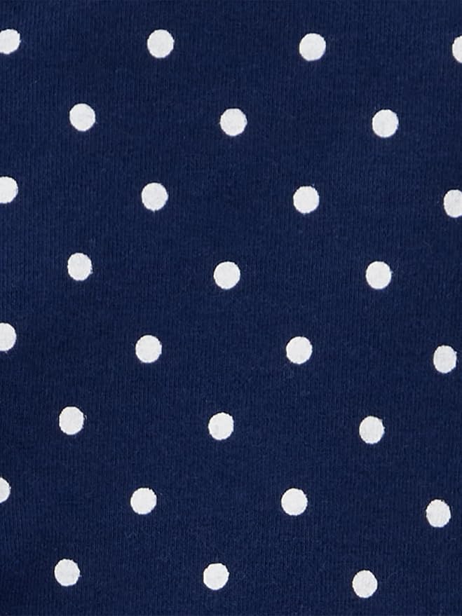 Grey Floral/Navy Dots/Pink Infant