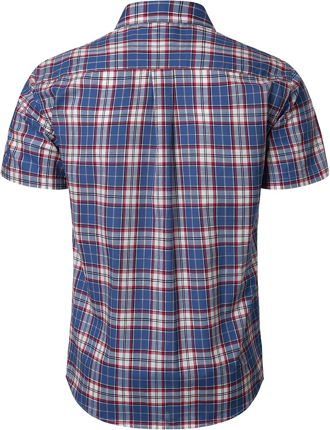 Blue Red Plaid
