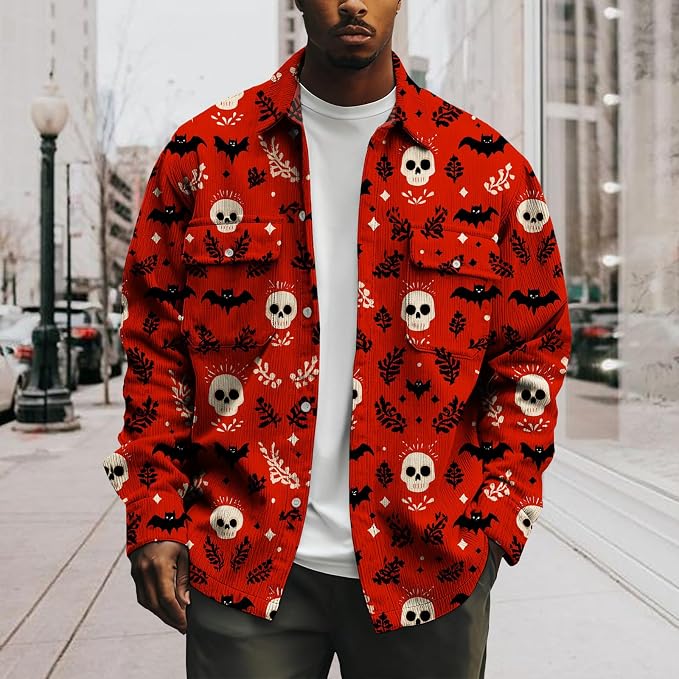 Skull Bat Red