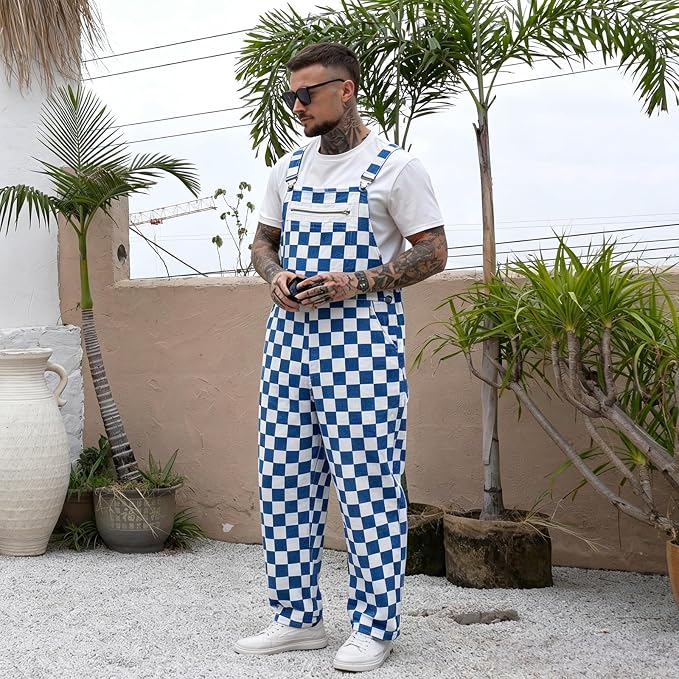 Blue Overall-long