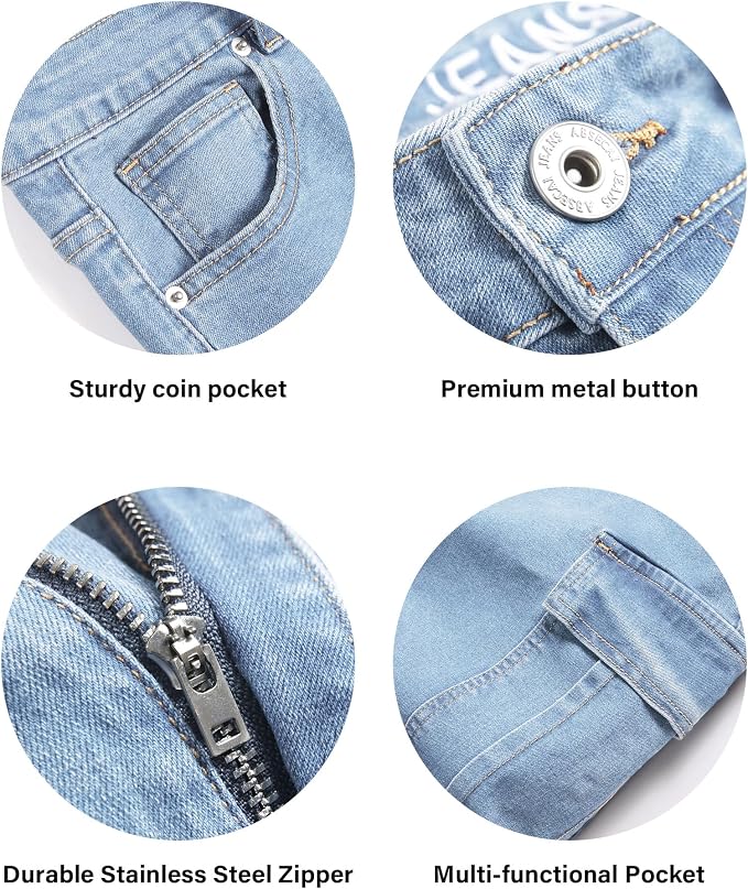 Lightblue Regular Back Pocket