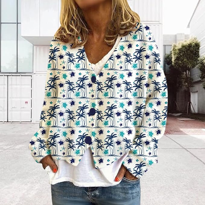 Womens Loose V-neck Cropped Cardigan 16