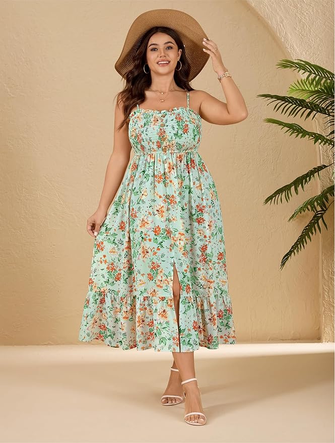 Green Floral