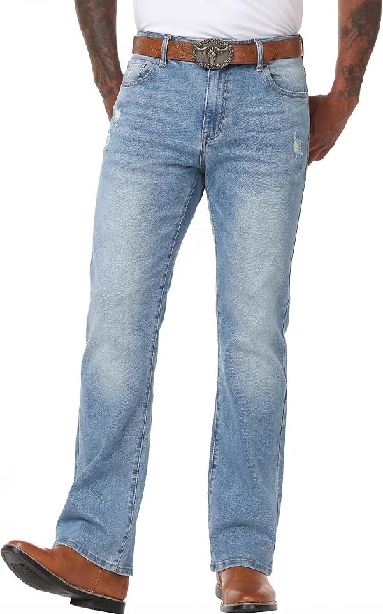 Light Indigo Ripped