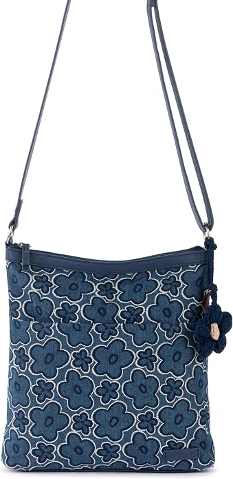 Denim Retro Flower