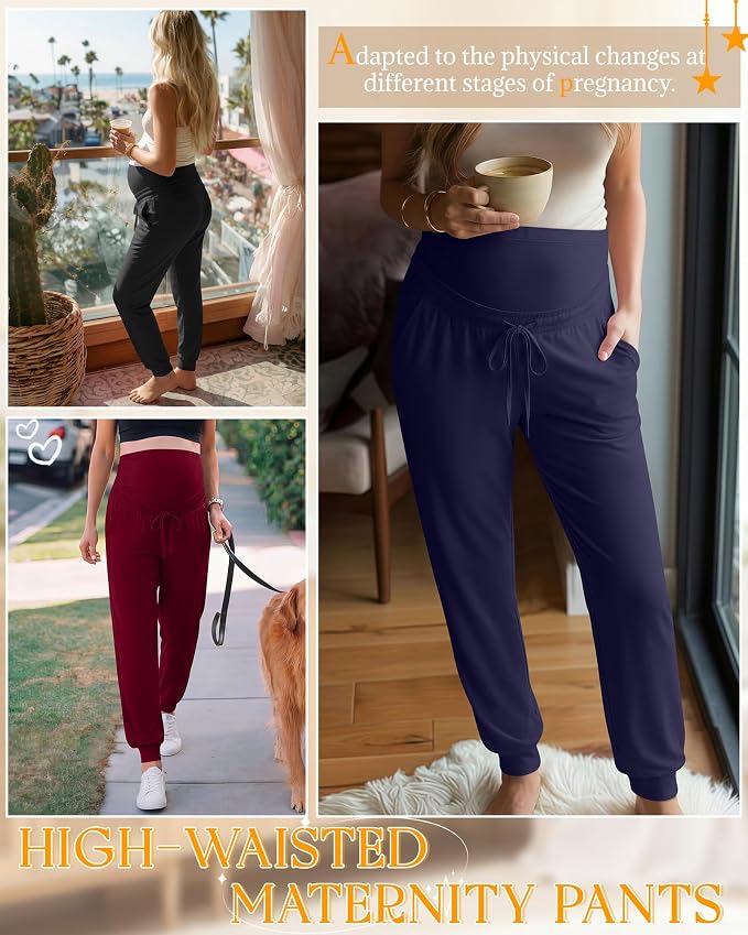 Wine Red, Navy Blue, Black