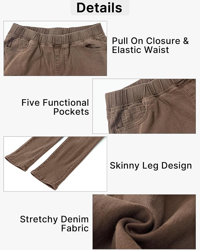Coffee Brown - Acid Wash