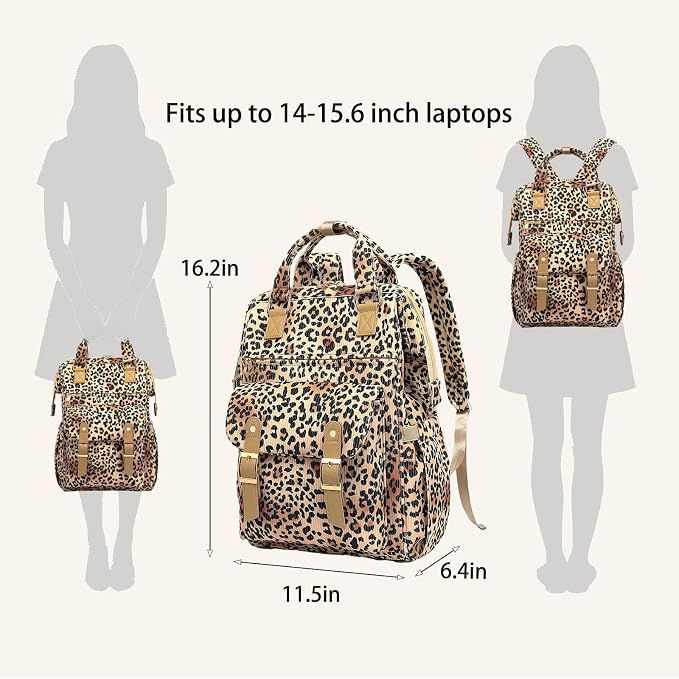 Corduroy Leopard Brown