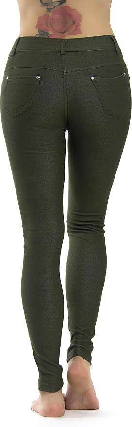 Army Green Jeggings