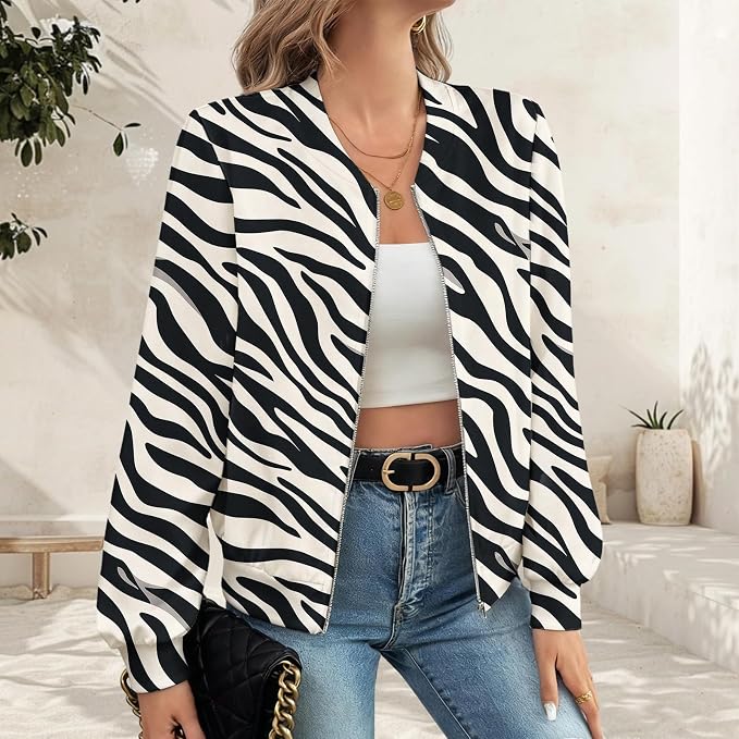 Zebra Black White
