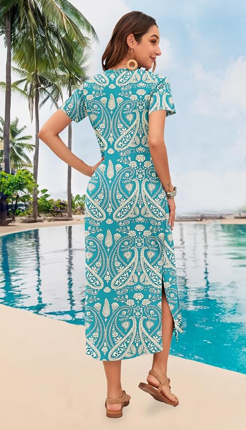 Paisley Floral Green