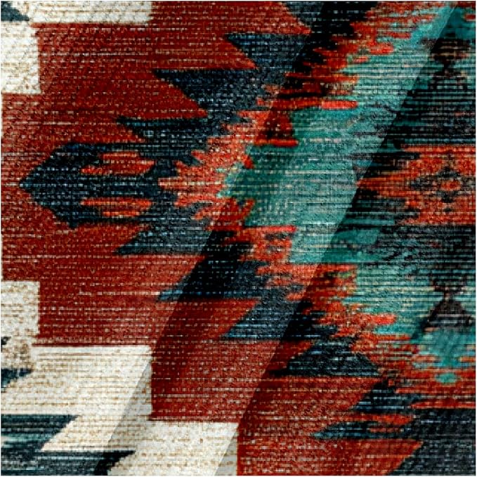 Mens Retro Aztec Ethnic Print Shirt Jacket 07