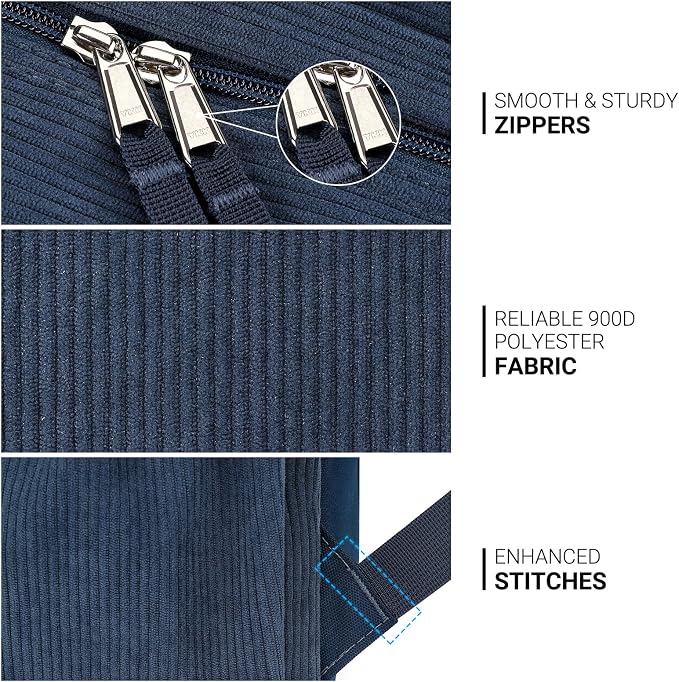 Midnight Blue Corduroy