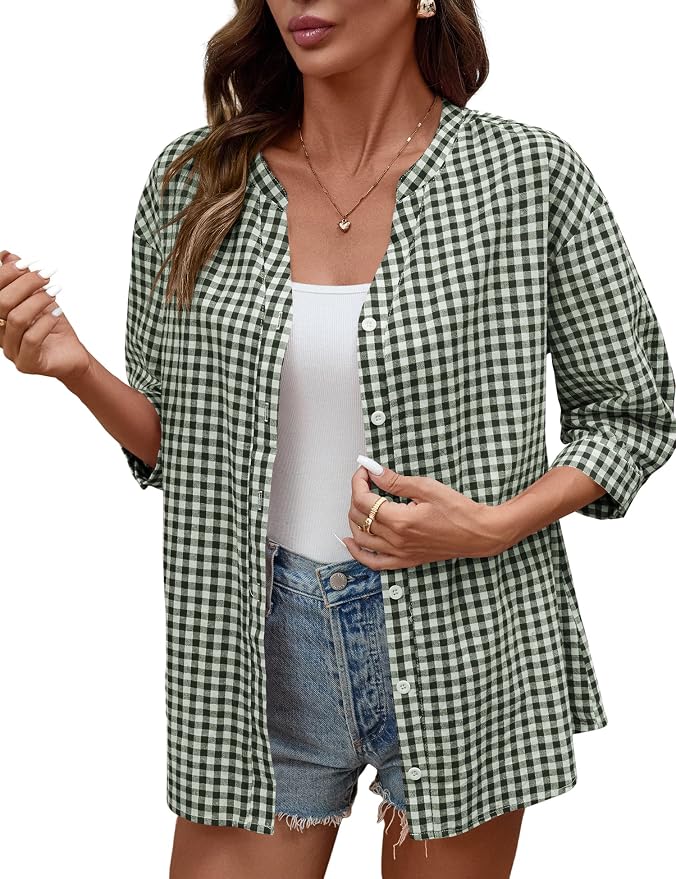 Green Gingham
