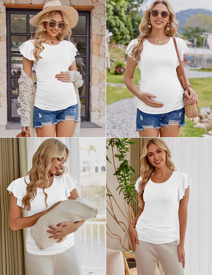 Black / White / Print-light Khaki(3pcs)