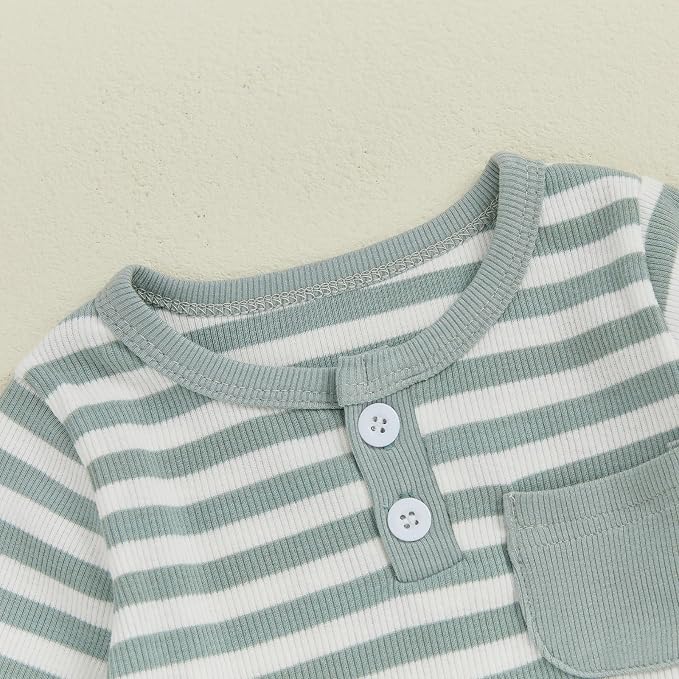Striped Light Green