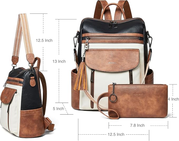2-9 Black With Brown and White