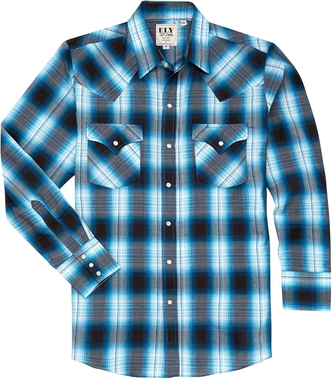Turquoise / Black Checked
