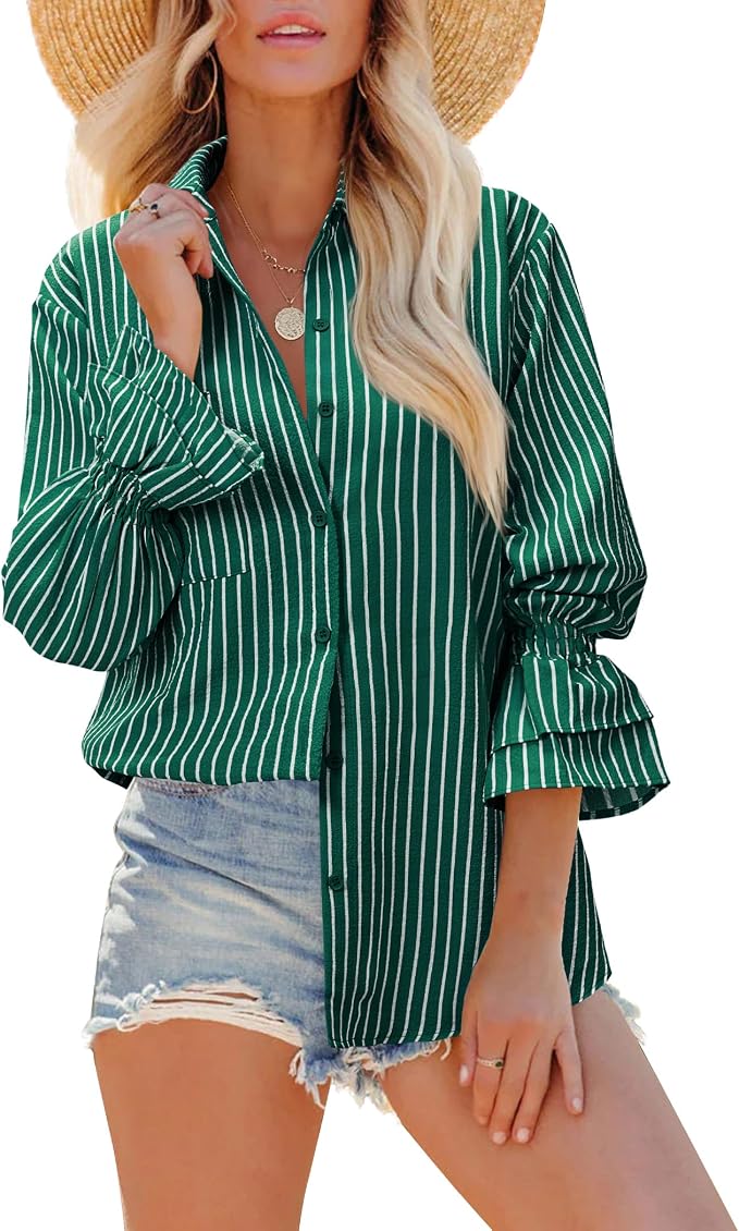 Green Striped