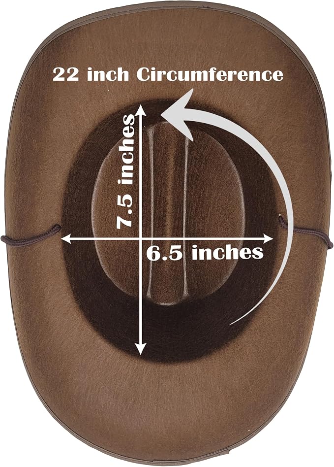 Dark Brown Cowboy Hat