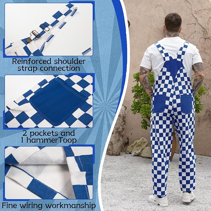 Blue Overall-long