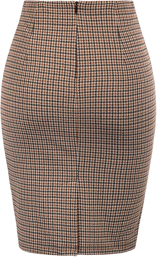 Plaid Black Khaki