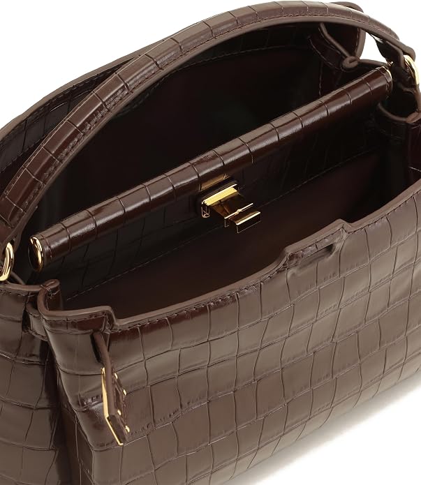 Dark Brown Croc