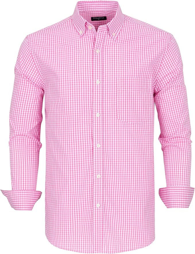Pink White Check 428