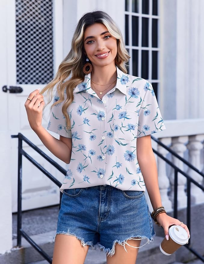Floral Blue 361