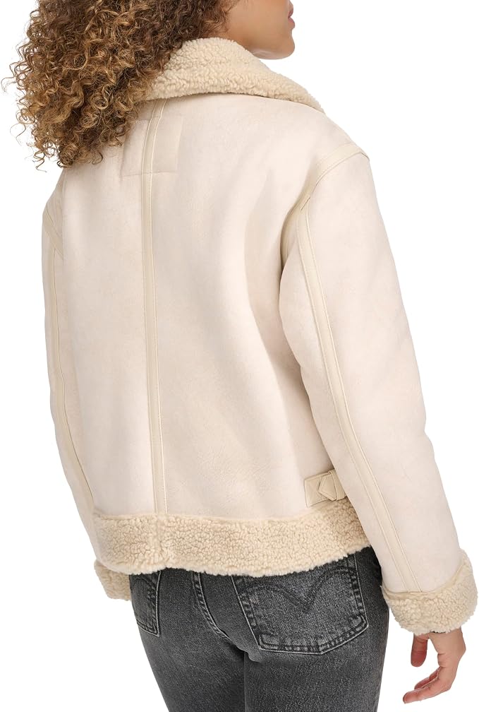 Almond Milk Faux Shearling