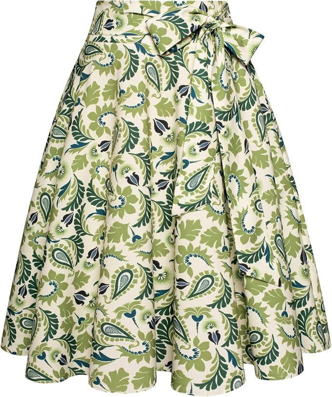 Green Printed Pattern
