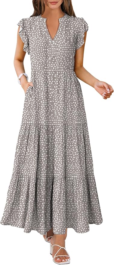 Khaki Polka Dot