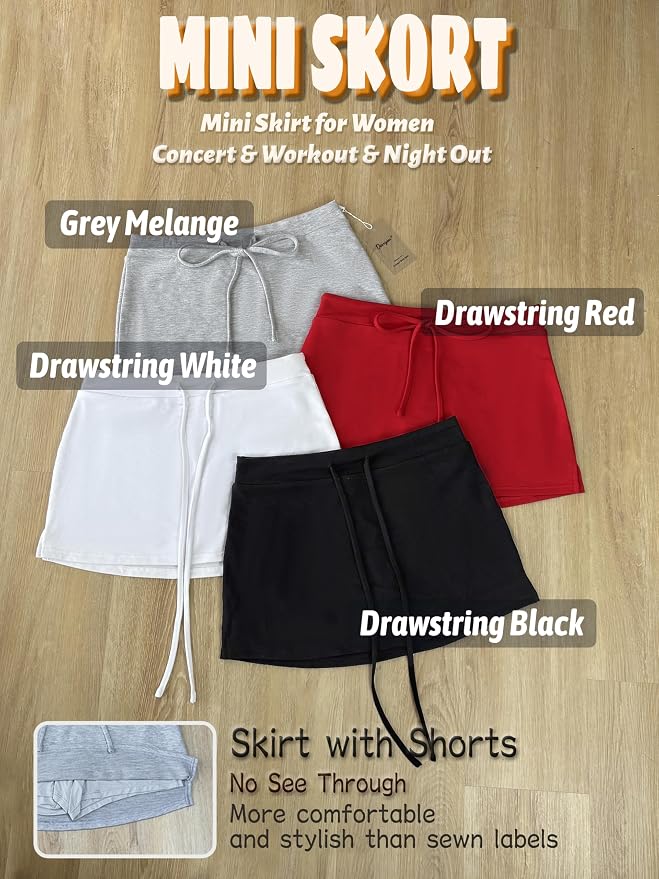 Drawstring Red