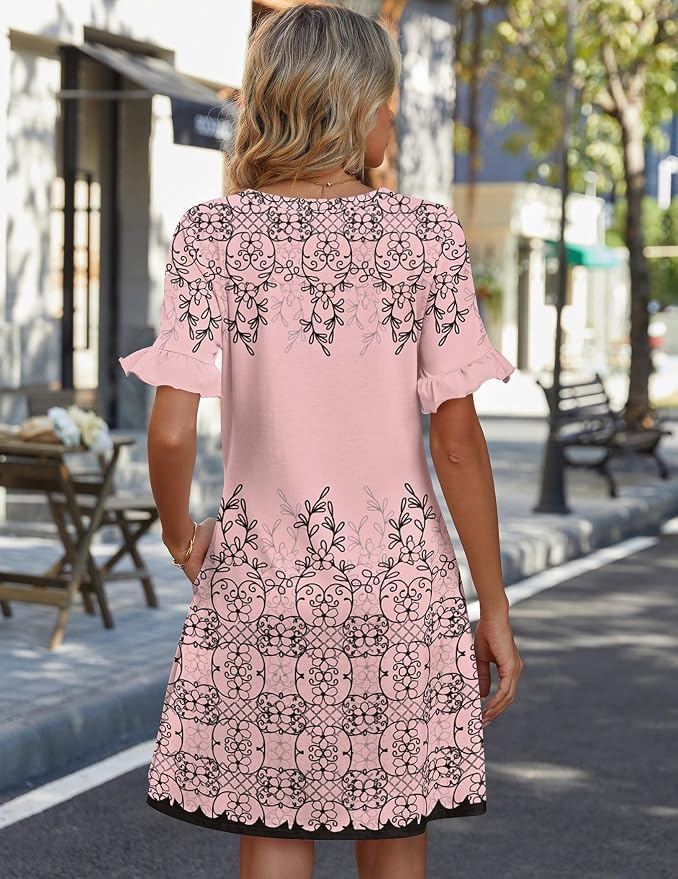 Pink-printed