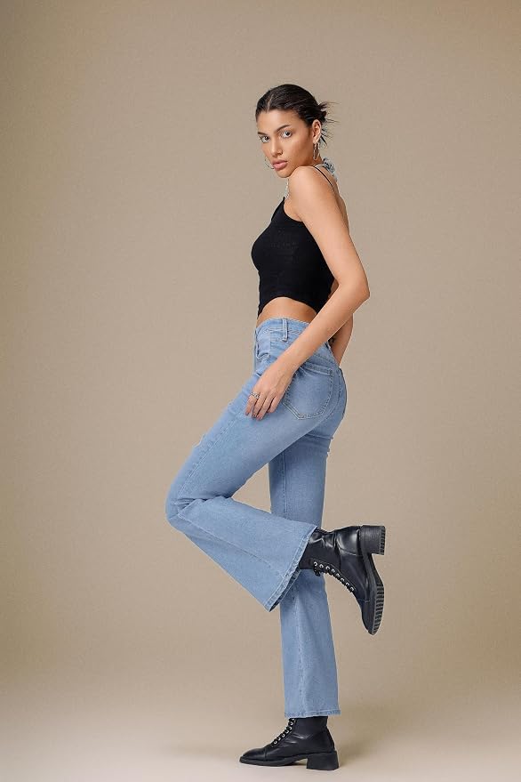 Mid Rise Light Blue