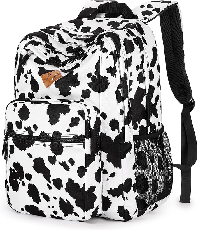 Cow Print Black