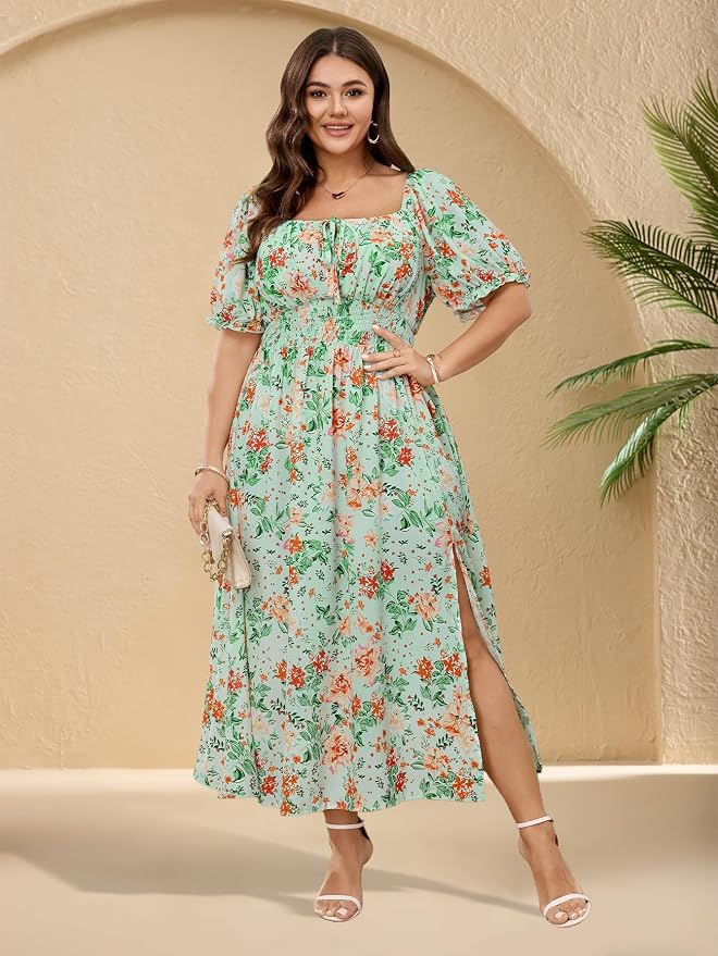 Green Floral