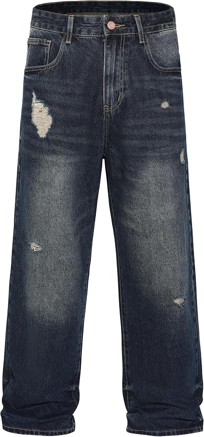 Dark Indigo Ripped