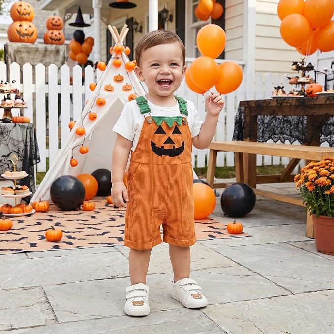 Pumpkin Face-orange