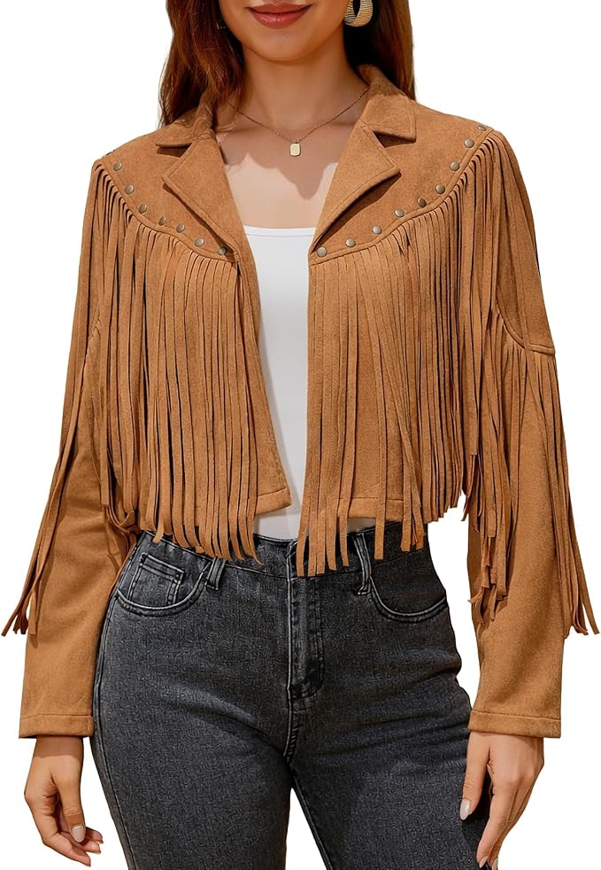 Brown (Fringed Sleeves)