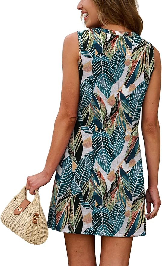 Floral Palm Leaf
