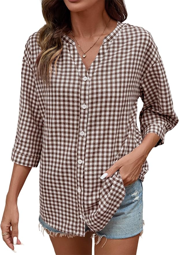 Coffee Gingham