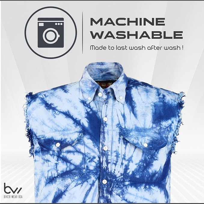 Tie/Dye Blue Denim