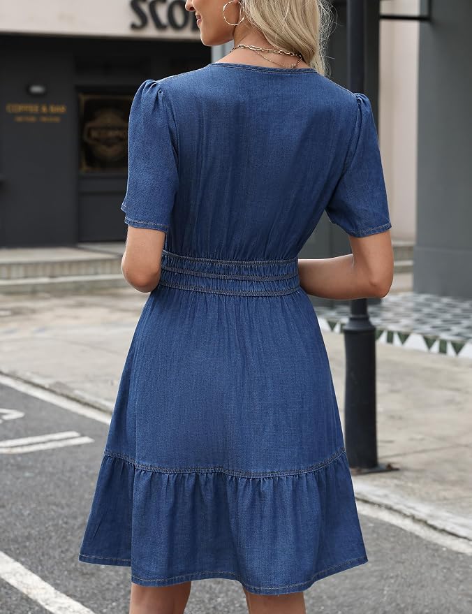 Short-dark Blue
