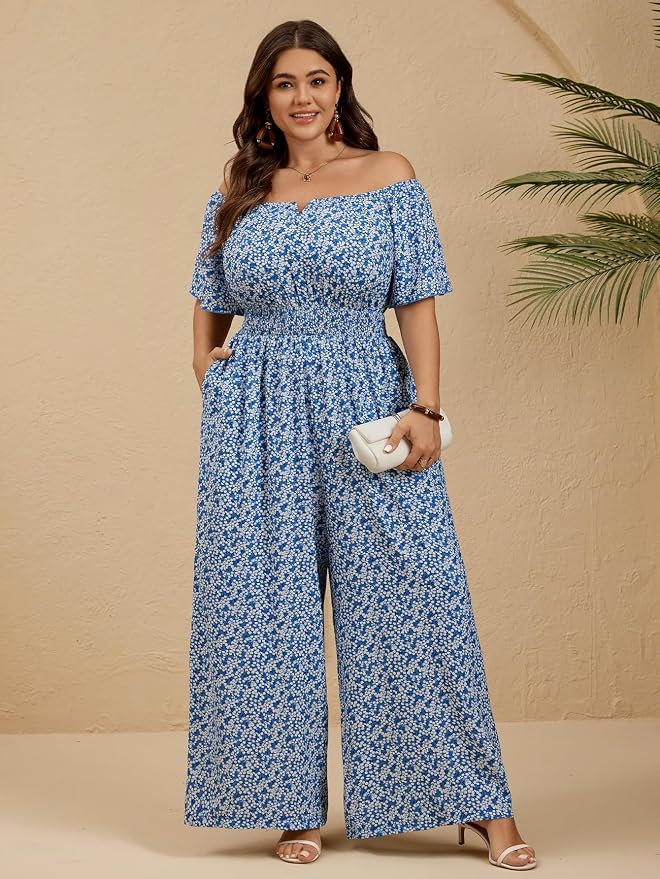 Blue Ditsy Floral