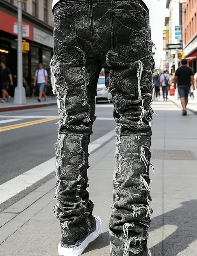 #Graphic Jeans