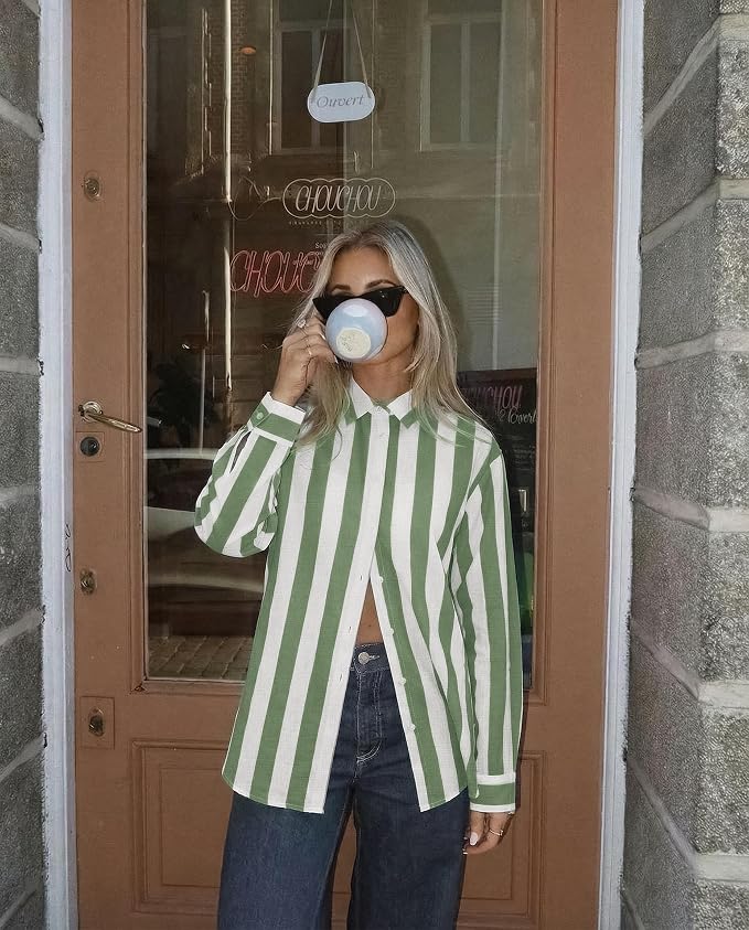 Green Striped