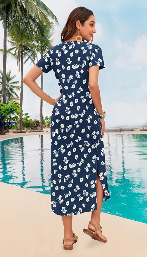 Floral Navy