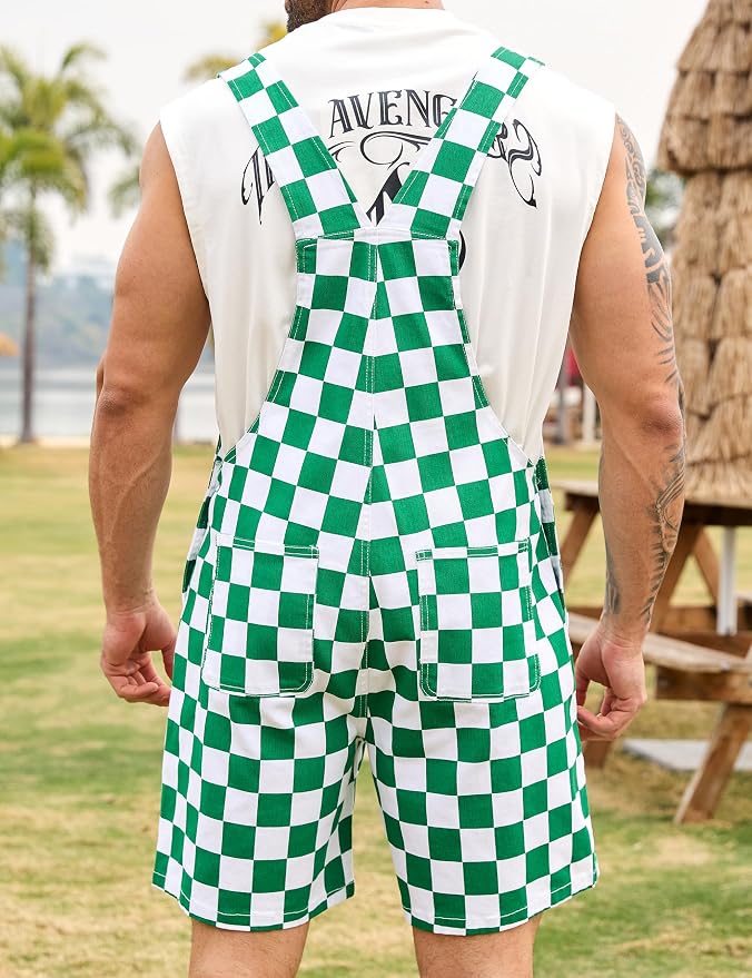 Green Checkered